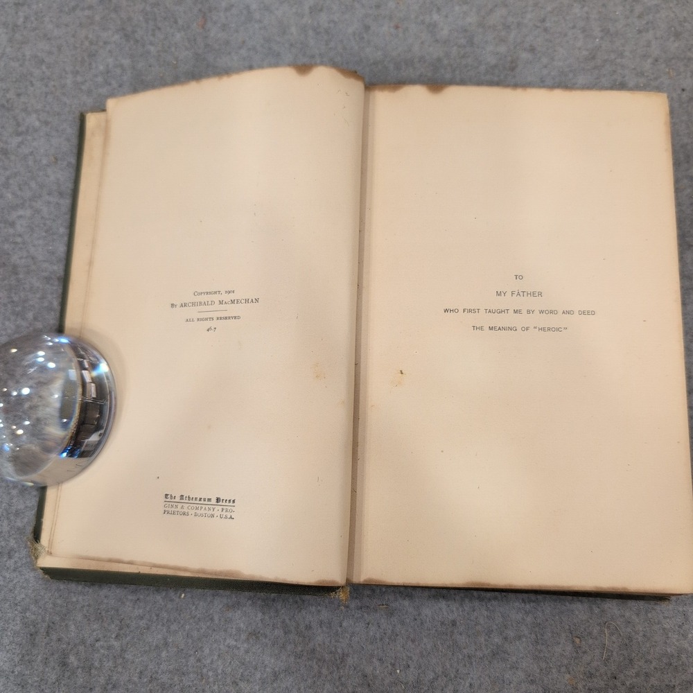 Thomas Carlyle On Heroes Hero-Worship And The Heroic In History 1901 Hardcover - Picture 5 of 5